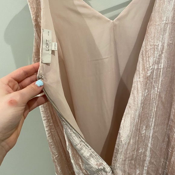 loft velvet dress - Picture 4 of 4